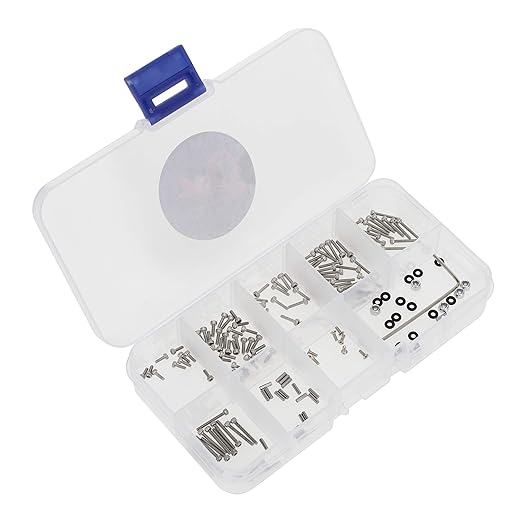 MEUS RACING Stainless Steel Full Car Screws Screw Box Set for Axial SCX24 90081 - Image 3