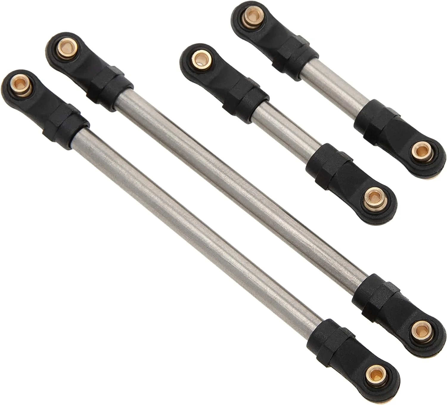 MEUS Racing Stainless Steel High Clearance Chassis Links Steering Links Set 10pcs 133.5mm Wheelbase for 1/24 Rock Crawler Car SCX24 Deadbolt AXI90081 B17 AXI00004 - Image 4