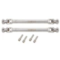 MEUS Racing Stainless Steel Internal Spline Universal Drive Shaft (96-143mm) for 1/10 SCX10 SCX10 II TRX4 90046 Wraith