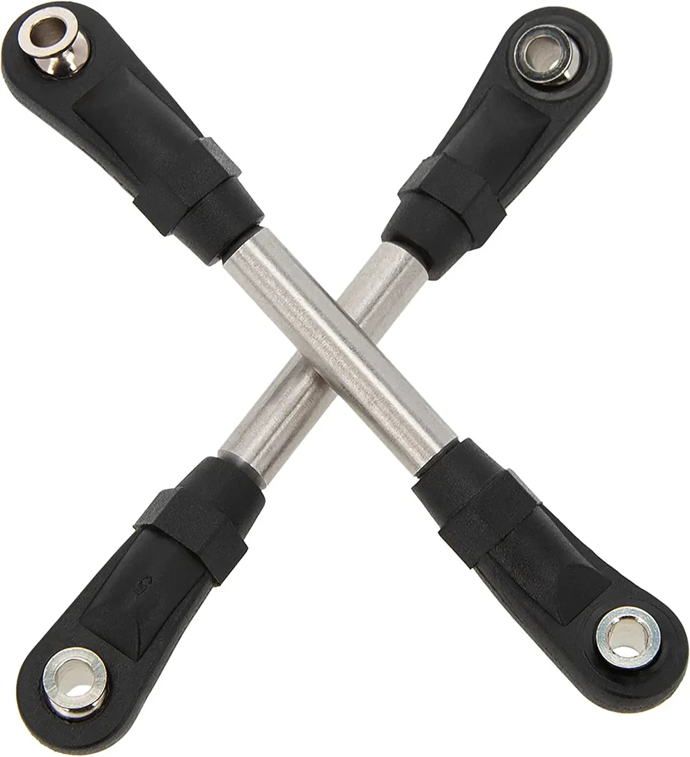 MEUS RACING Stainless Steel Links 5mm Thicker Bedding Rod Linkage Chassis Links Plastic Rod End for AXIAL UTB18 - 8PCS - Image 3