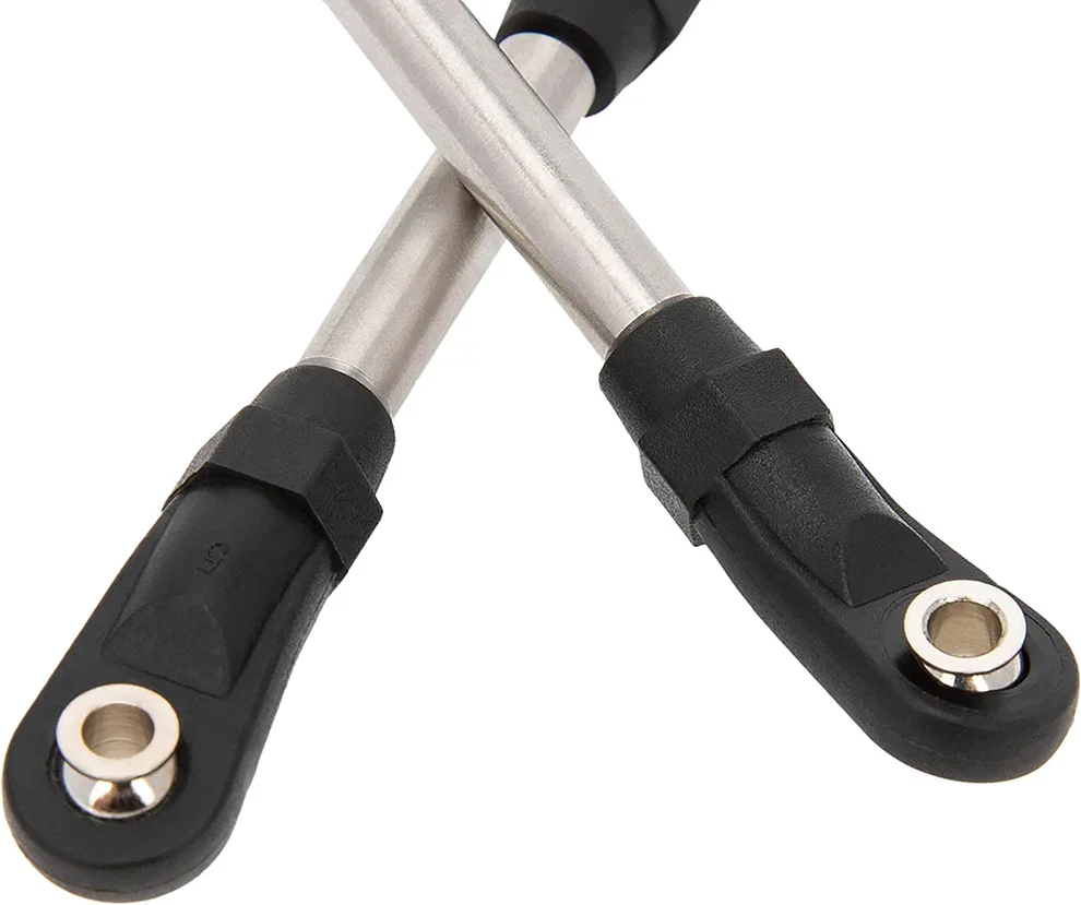 MEUS RACING Stainless Steel Links 5mm Thicker Bedding Rod Linkage Chassis Links Plastic Rod End for AXIAL UTB18 - 8PCS - Image 4