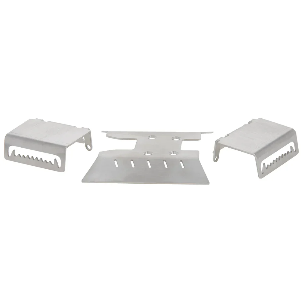 MEUS RACING Stainless Steel Skid Plate Chassis Armor Kit for AXIAL 1/18 UTB18 - Image 4