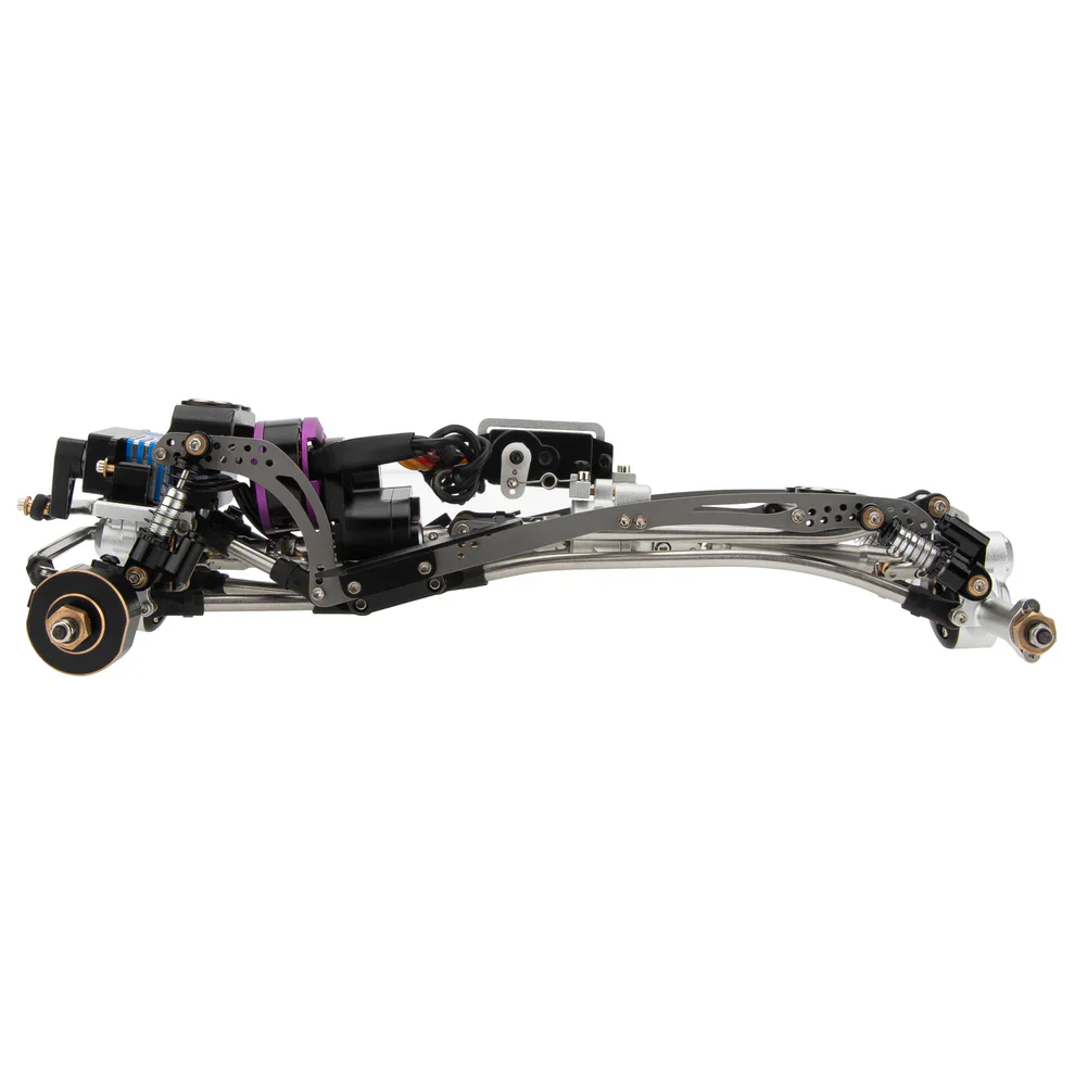MEUS Racing Titanium LCG MD24 Chassis/ MD24 Dig Chassis Drive Shafts & Chassis Links for 1/24 SCX24 - Image 9