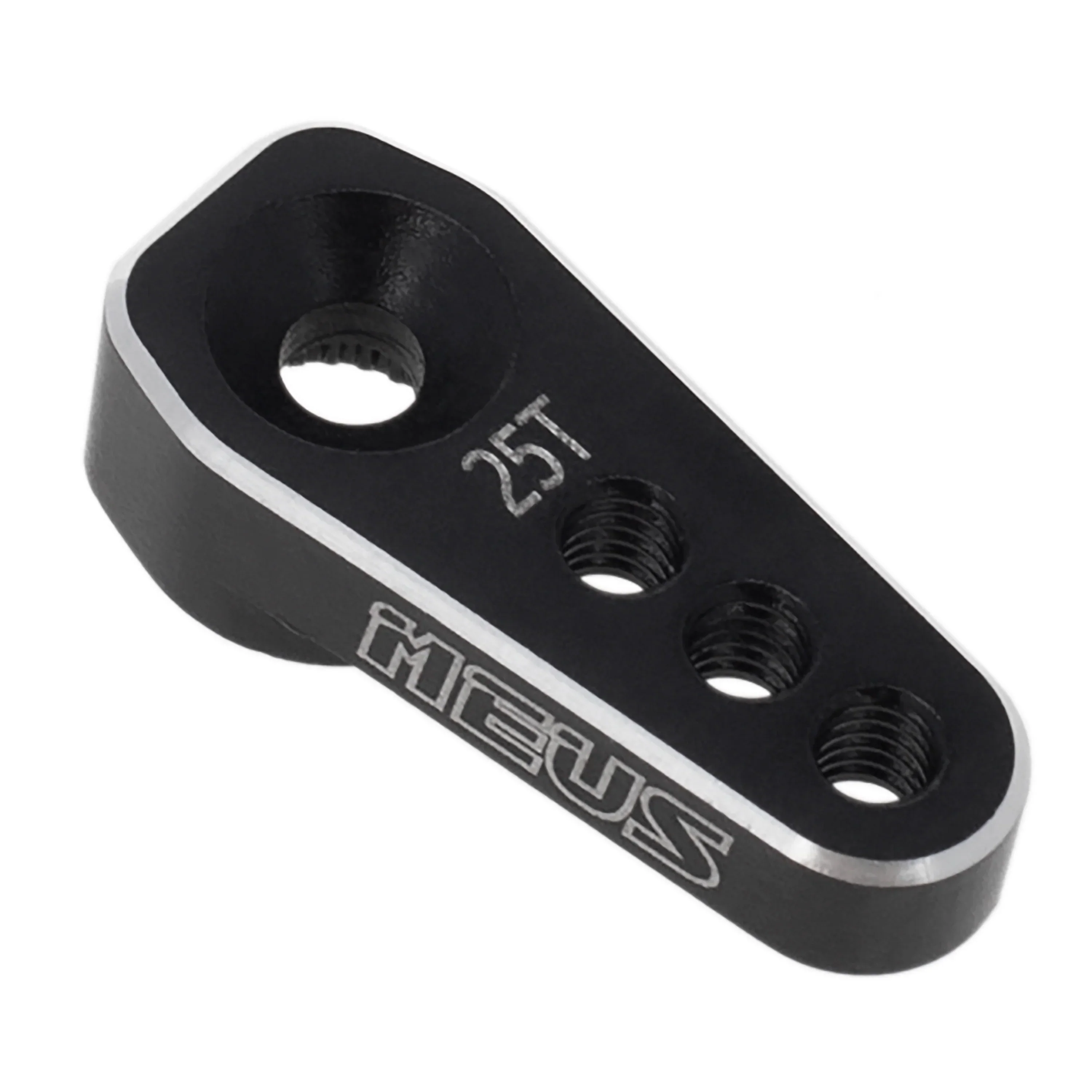 MEUS Racing TRX4M Adjustable Brass Servo Mount Horizontal Servo Mount Stainless Steel Linkage Kit for 1/18 TRX4M Bronco Defender RC Crawler Upgrade Parts (Brass Mount+ Steering Horn) - Image 3