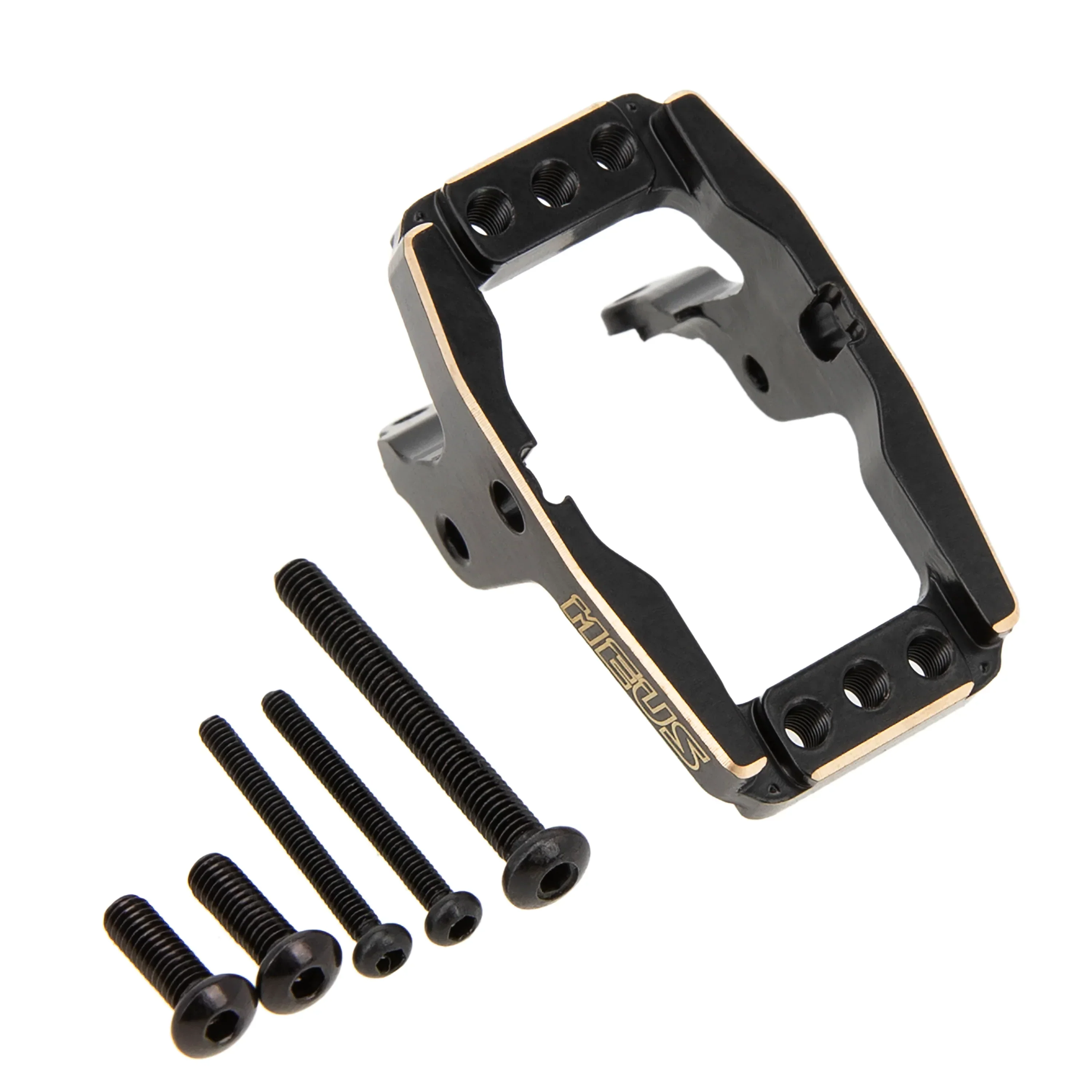 MEUS RACING TRX4M Brass Servo Mount for TRX4M Original Plastic Axles and MEUS Front Rear Axle Housing