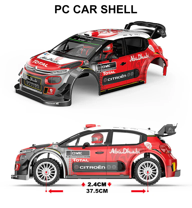 MJX Hyper Go 7303 1/7 Brushless RC Rally Car Final Stable Version - Image 7