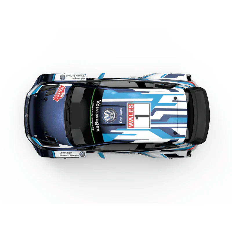MJX Hyper Go 7304 1/7 Volkswagen Polo R WRC RC Rally Car – 4S Brushless 60km/h Official Licensed - Image 4