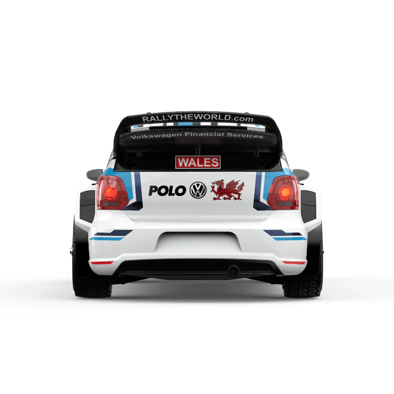 MJX Hyper Go 7304 1/7 Volkswagen Polo R WRC RC Rally Car – 4S Brushless 60km/h Official Licensed - Image 6