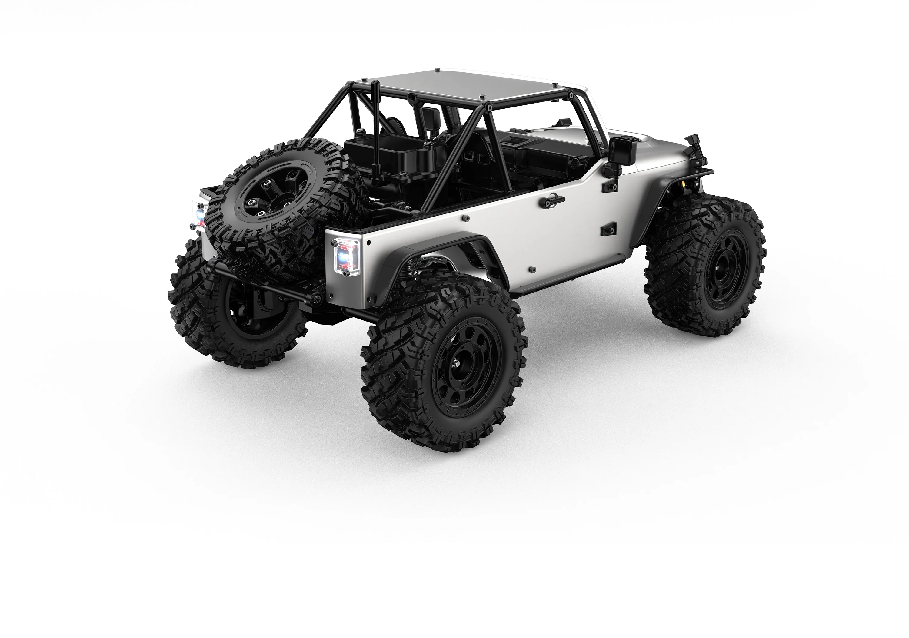 MJX Hyper Go H12Y+ 1/12 Scale RC Car High-Torque 3650 Brushless BLDC Motor Aluminum Shell - Silver - Image 3