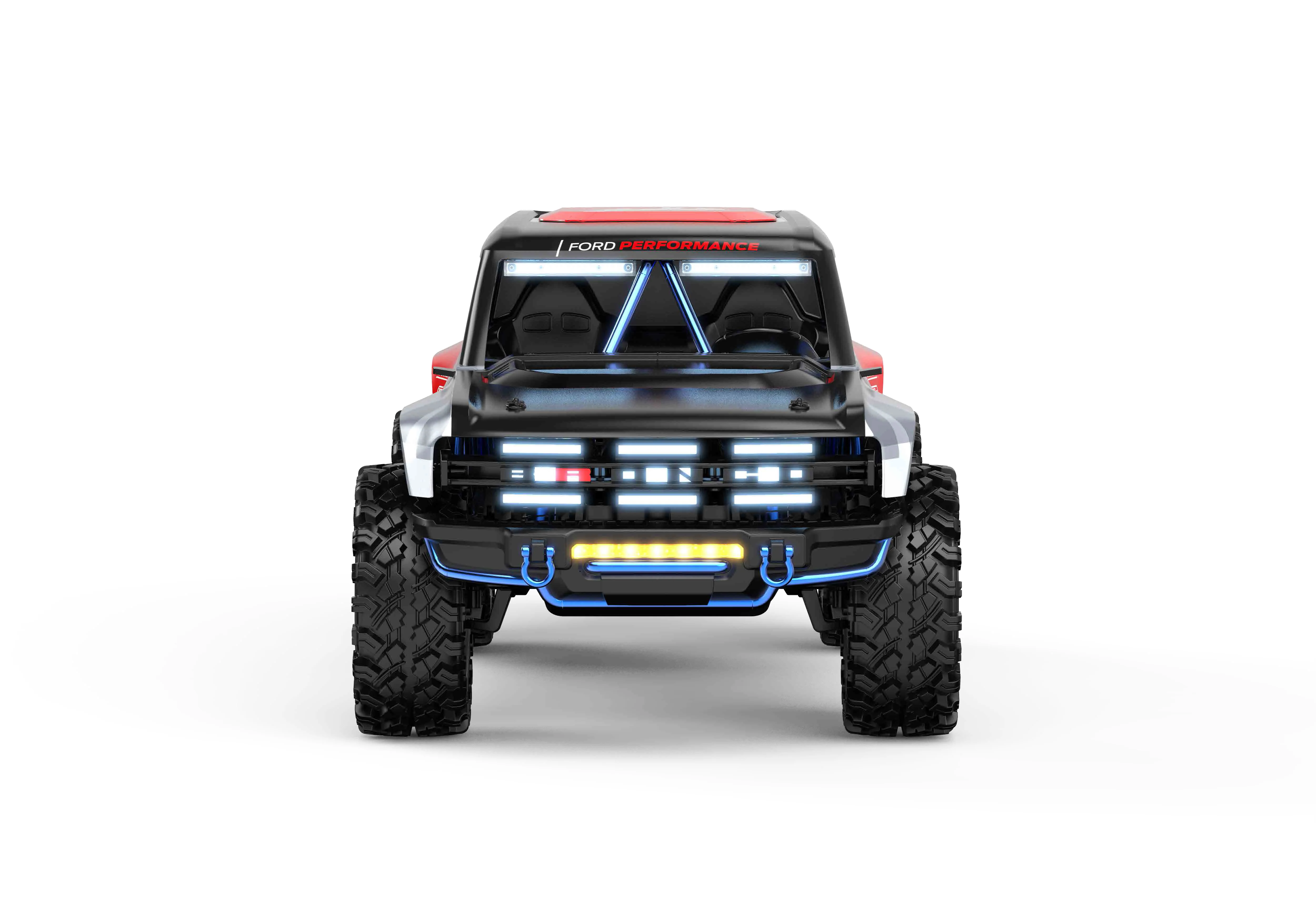 MJX Hyper Go H8PDC 1:8 RC Car  Licensed Ford Bronco R Baja 1000 (Battery & Charger Included) - Image 4