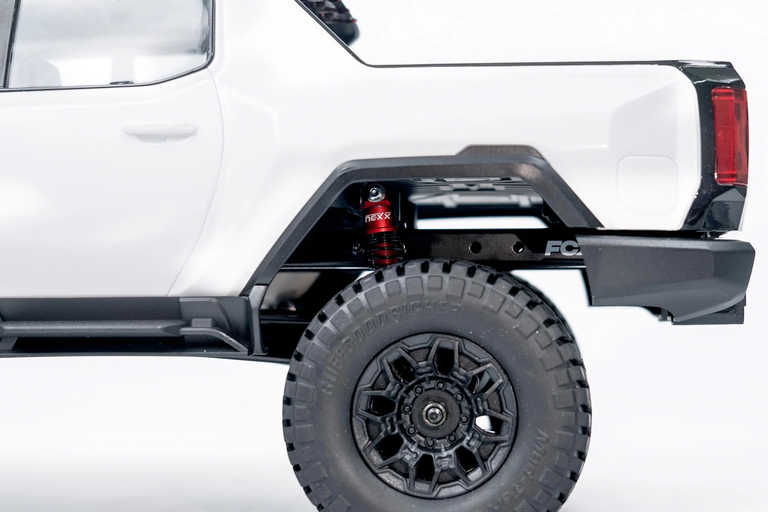 Nexx Racing 45mm Oil Shocks (4pcs) for 1/24 RC Crawler FMS FCX24/ FCX18 Hummer EV - BLACK - Image 3