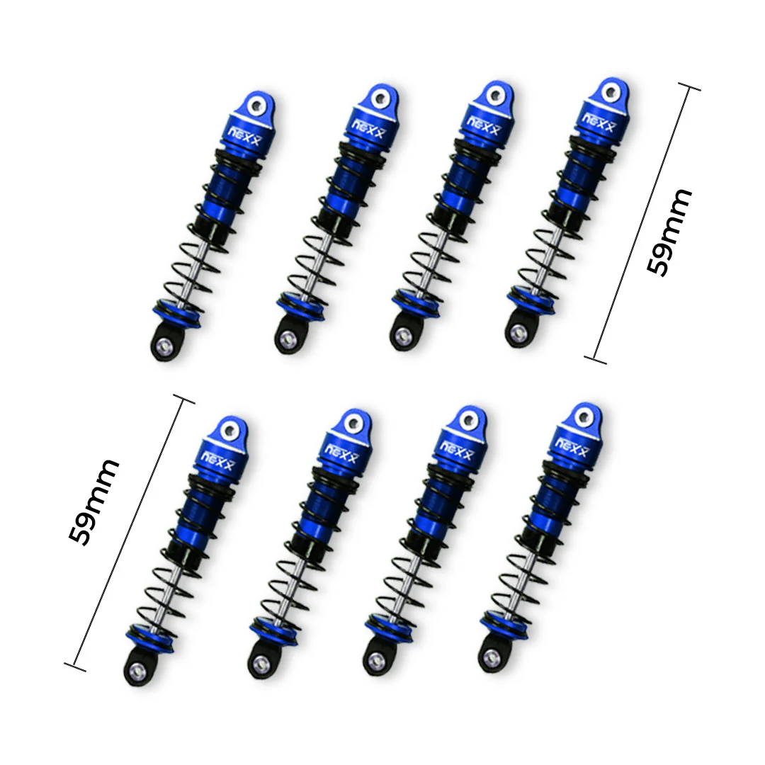 Nexx Racing 59mm Long Oil shocks (8pcs) for Terranaut 8x8 - Image 3