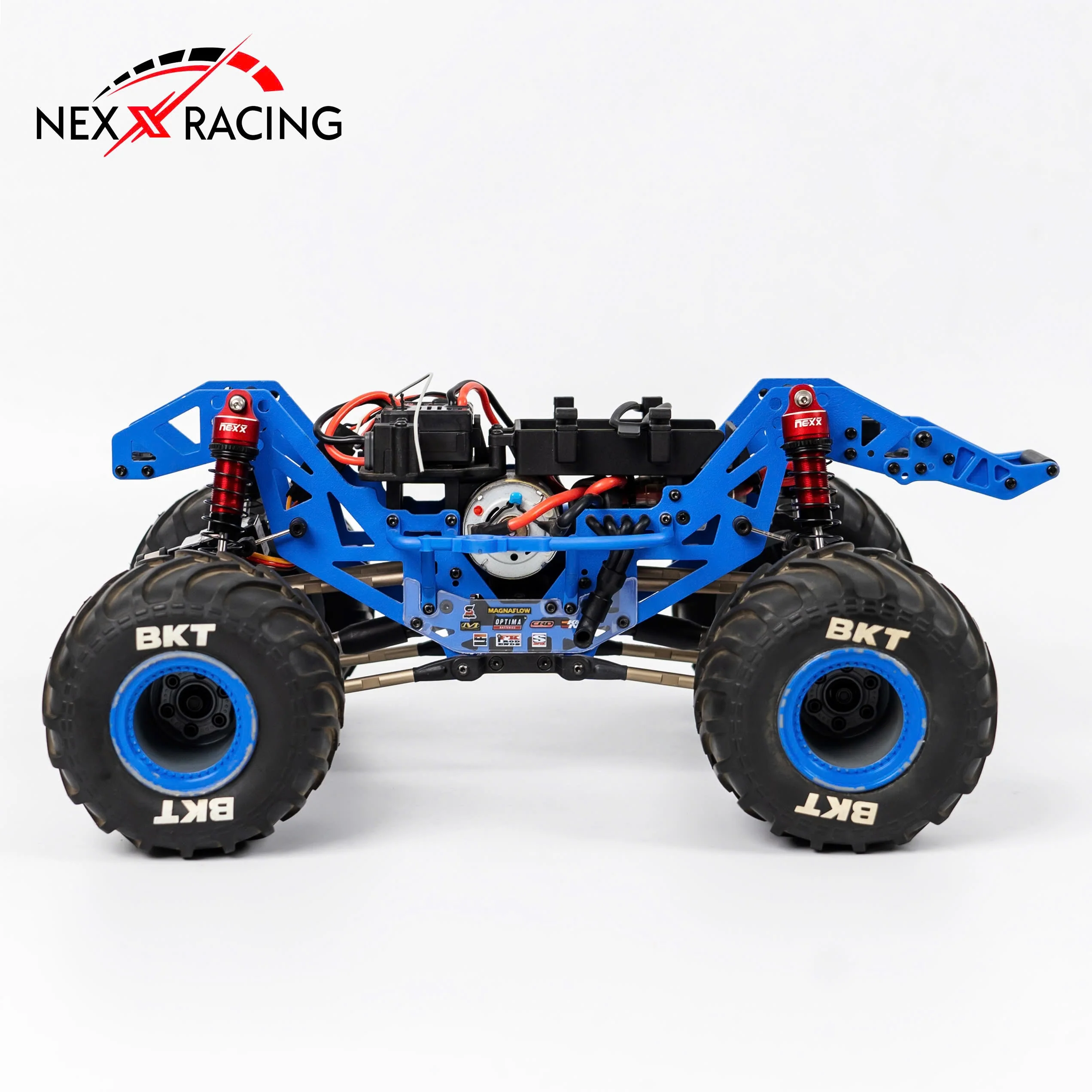 Nexx Racing 65mm Oil Shocks (4pcs) for 1/18 Mini LMT - Red - Image 3