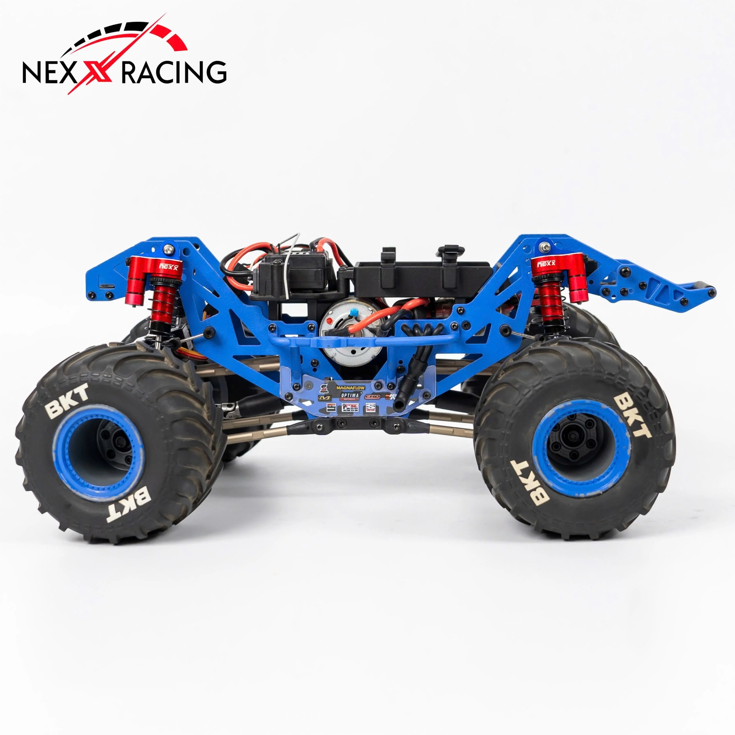 Nexx Racing 65mm Reservoir shocks (4pcs) for 1/18 Mini LMT - Black - Image 2