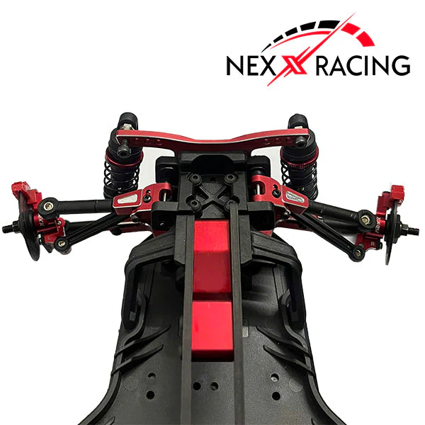 Nexx Racing Aluminum Steering Knuckle Set For MST RMX 2.5 - Red - Image 2