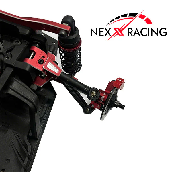 Nexx Racing Aluminum Steering Knuckle Set For MST RMX 2.5 - Red - Image 3