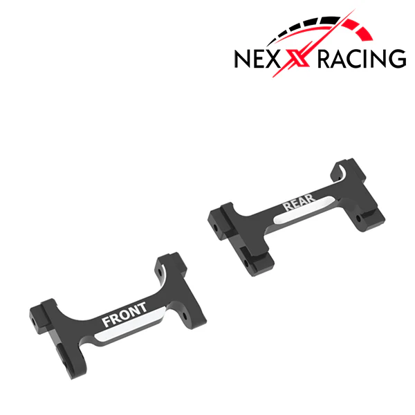 Nexx Racing CNC Alu Front And Rear Bumper Mounts Set For TRX-4M - Image 5