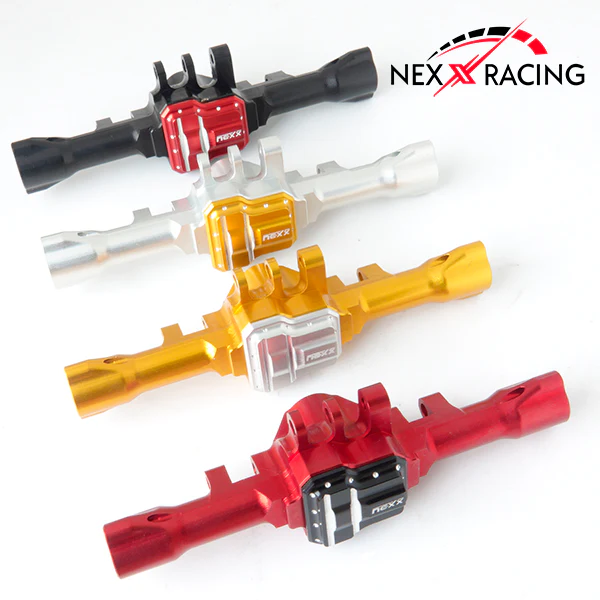 Nexx Racing CNC Alu Rear Axle Housing For TRX4M ( Included Bearing )-Red - Image 3