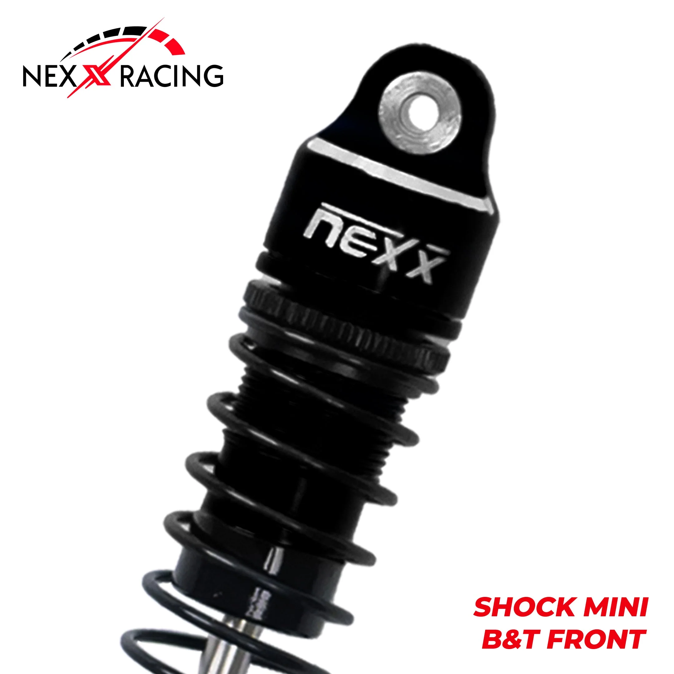 Nexx Racing Front Oil shock (2pcs) for Mini-T& Mini-B - BLACK - Image 3