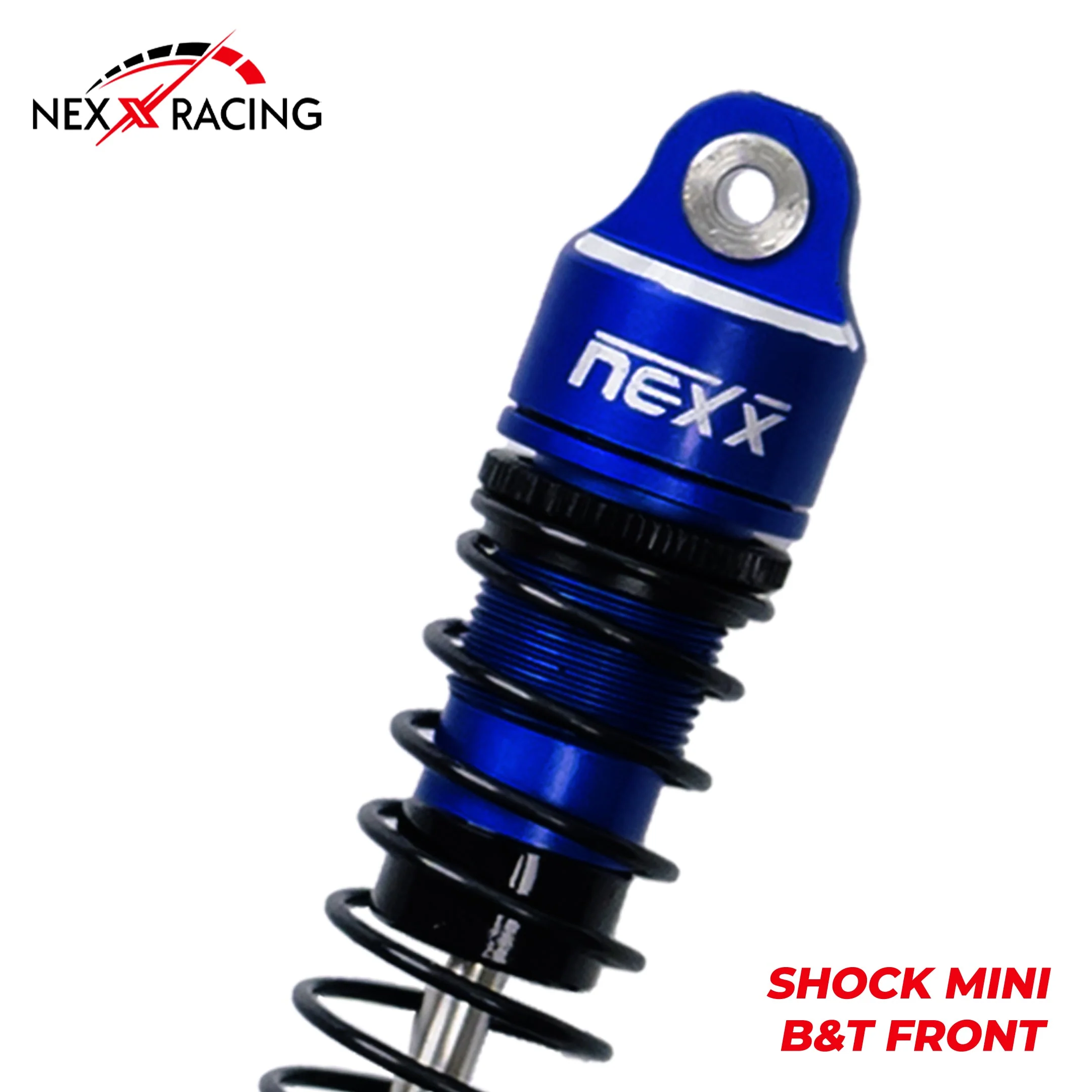 Nexx Racing Front Oil shock (2pcs) for Mini-T& Mini-B - BLUE - Image 3
