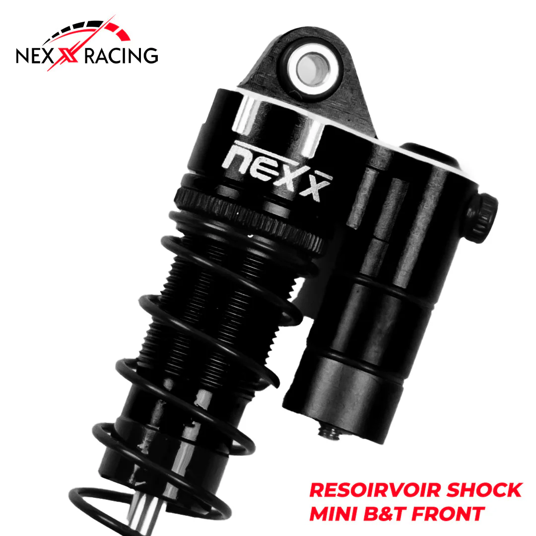 Nexx Racing Front Reservoir shock (2pcs) for Mini-T& Mini-B - BLACK - Image 3