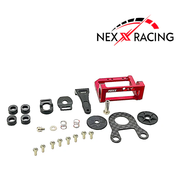 Nexx Racing Motor Mount For MR04 - RED - Image 3