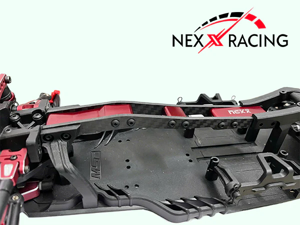 Nexx Racing MST RMX 2.5 Carbon-fiber Upper Deck (1set) - Red - Image 2