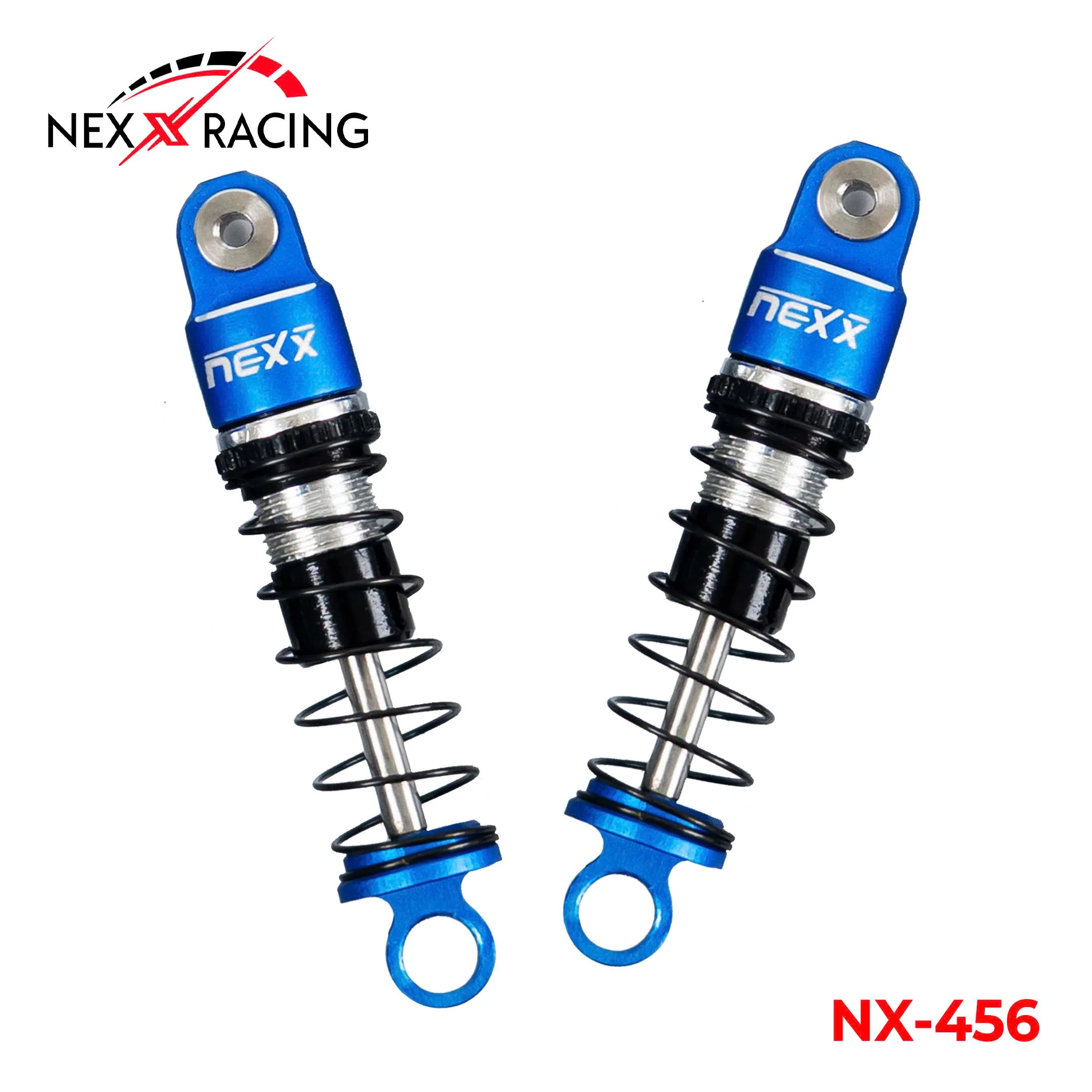 Nexx Racing Oil Shock (4pcs) for Micro-B - BLUE - Image 2