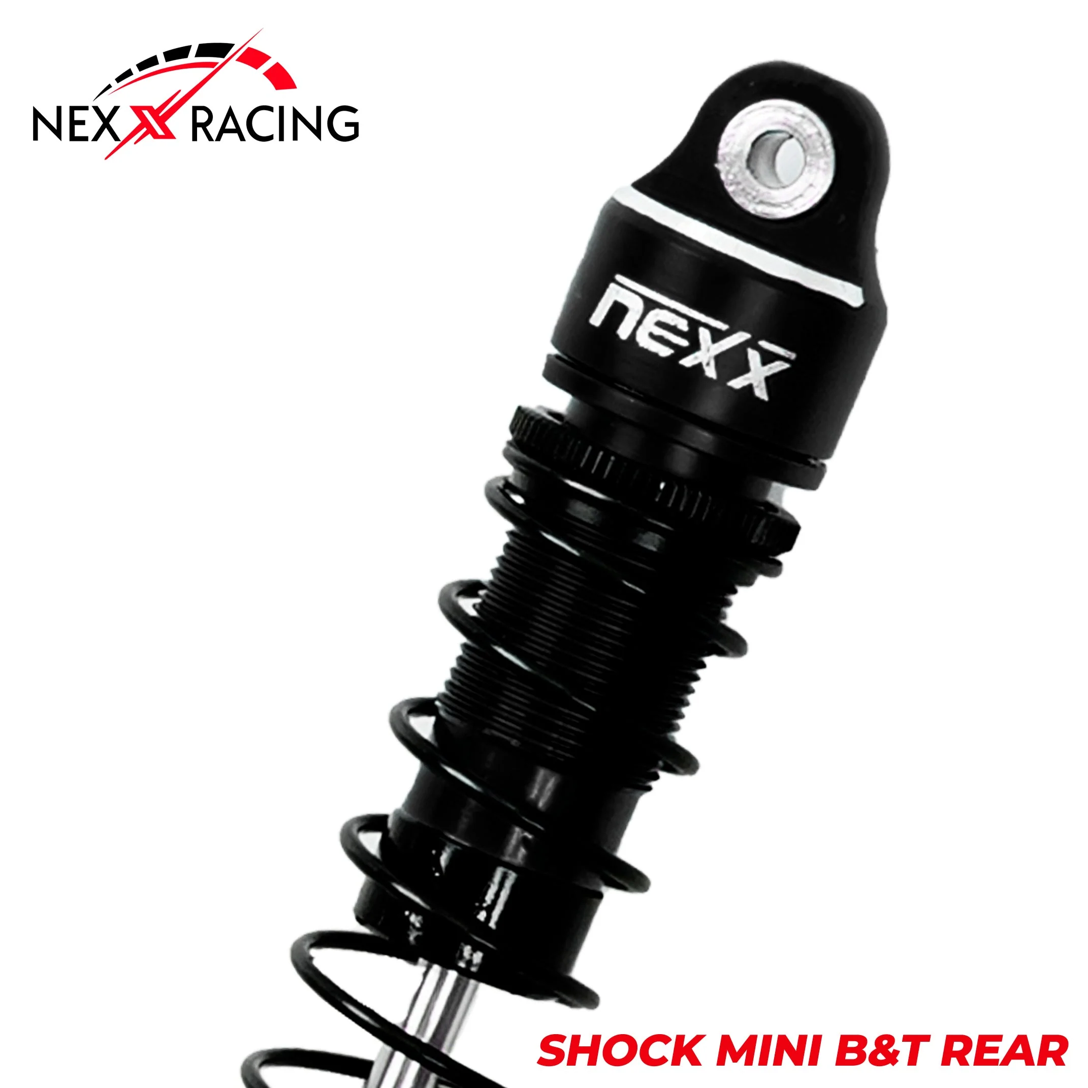 Nexx Racing Rear Oil shock (2pcs) for Mini-T& Mini-B - BLACK - Image 3