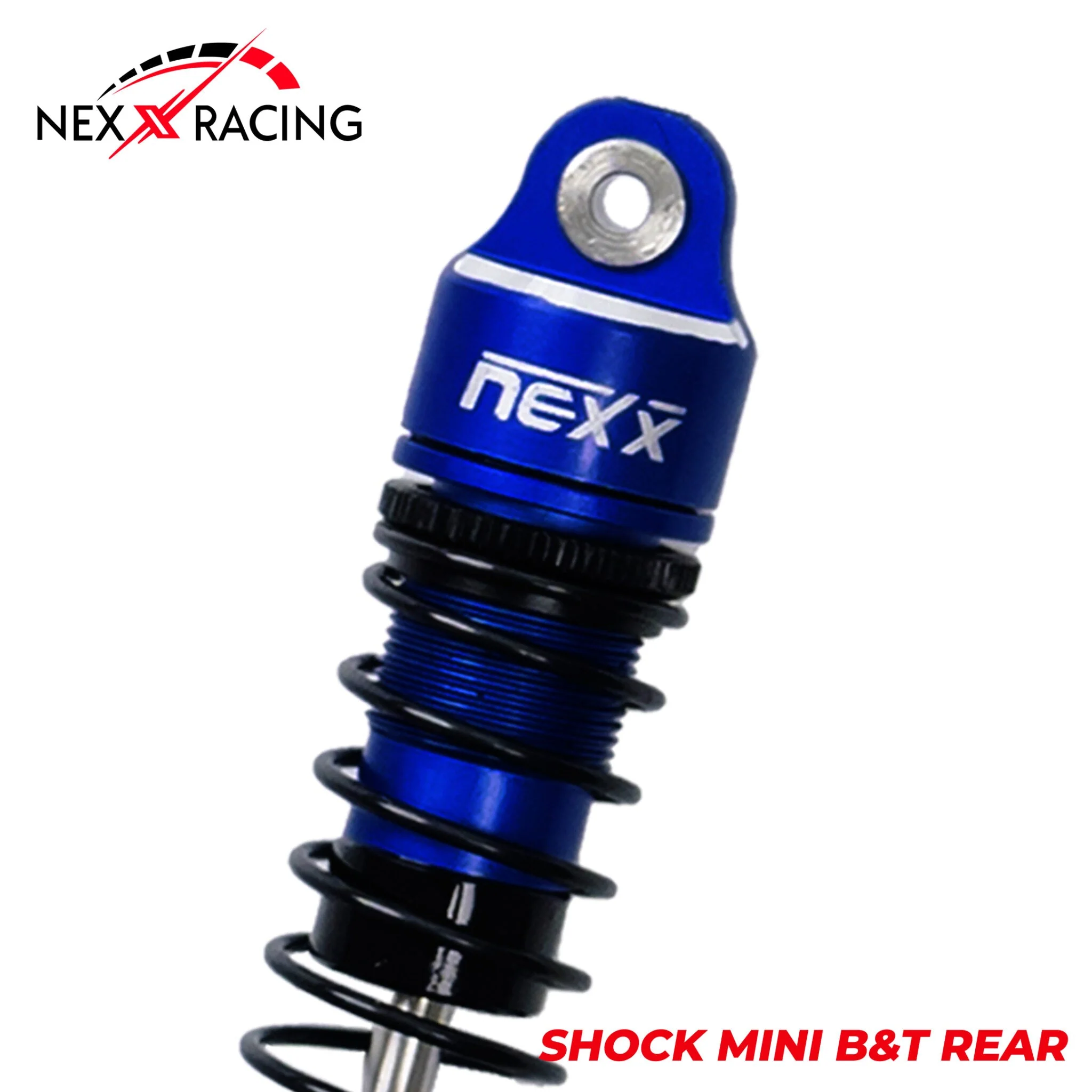 Nexx Racing Rear Oil shock (2pcs) for Mini-T& Mini-B - BLUE - Image 3