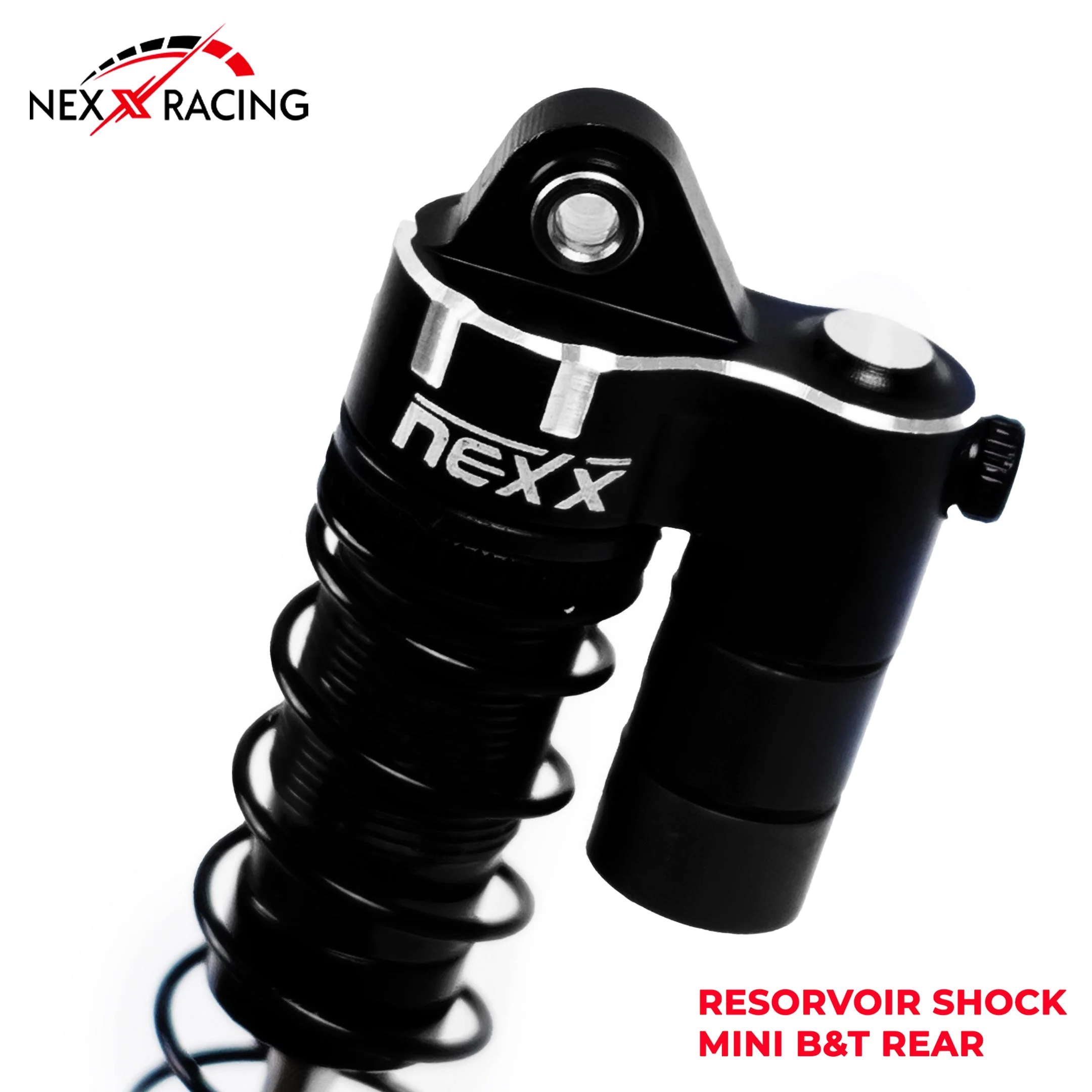 Nexx Racing Rear Reservoir shock (2pcs) for Mini-T& Mini-B - BLACK - Image 3