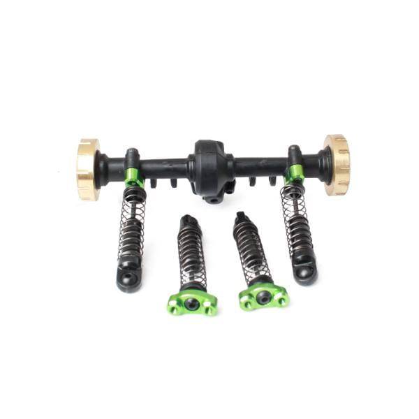 NexxRacing Kyosho 4×4 Shock Holder Set (GREEN) – (4pcs) - Image 4