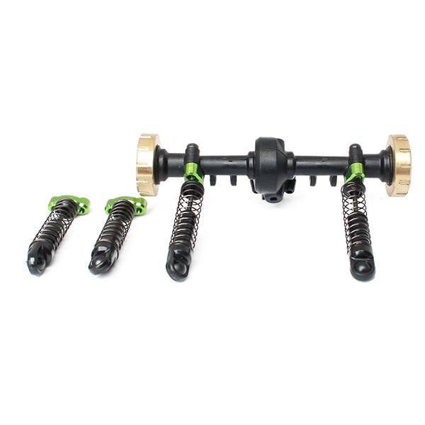 NexxRacing Kyosho 4×4 Shock Holder Set (GREEN) – (4pcs) - Image 6