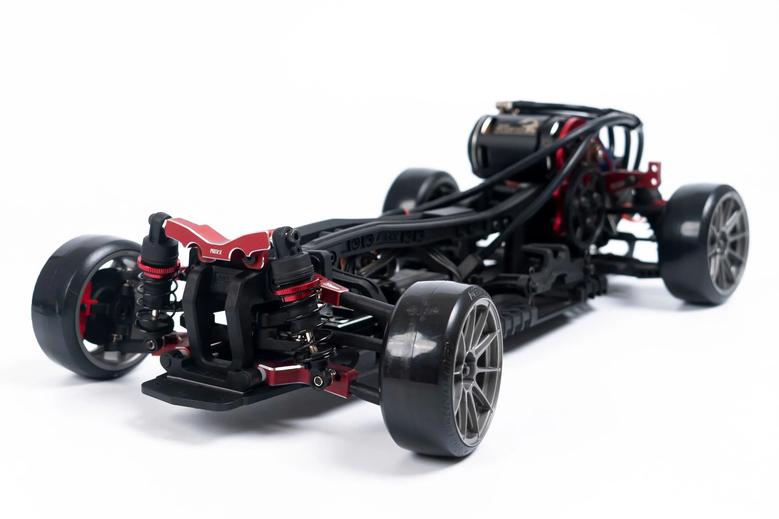NX-446 Nexx Racing MST RMX 2.5 Aluminum Front Lower Arm Set (2pcs) - BLACK - Image 6