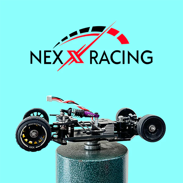 Nexx Racing Combo Dual Spring Center Oil Shock Premium + Conversion Battery Mount for Specter Kit - PURPLE - Image 2