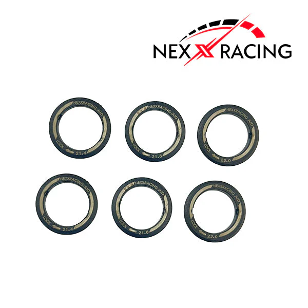 NXUSA-EVO-437 Nexx Racing’s “JUD” Flange Rings for EVO Mesh Rims (6pcs) - Image 2