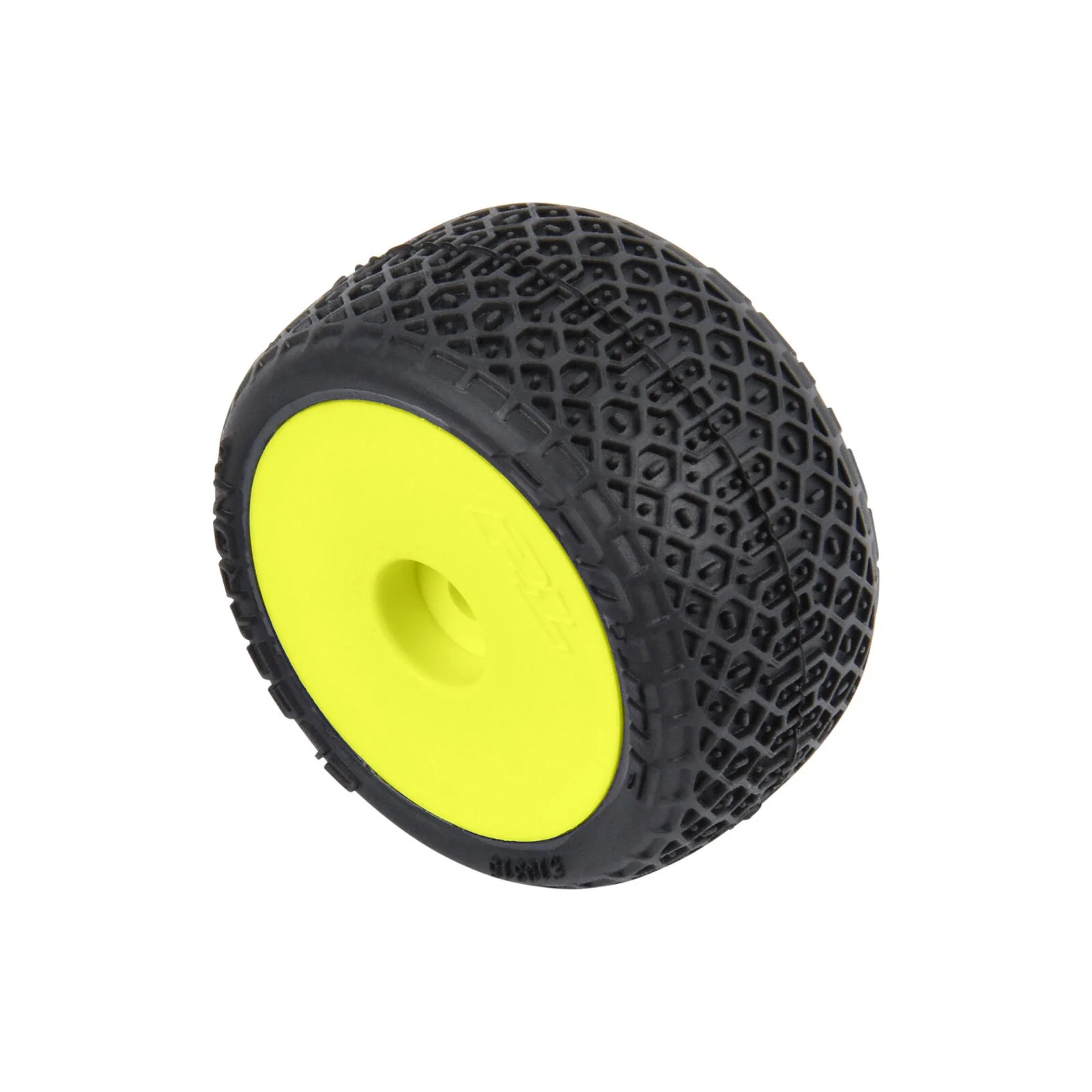 Pro-Line 1/24 Electron 2.0 Buggy F/R Tires Mounted 7mm Yellow (4): Micro-B - Image 5
