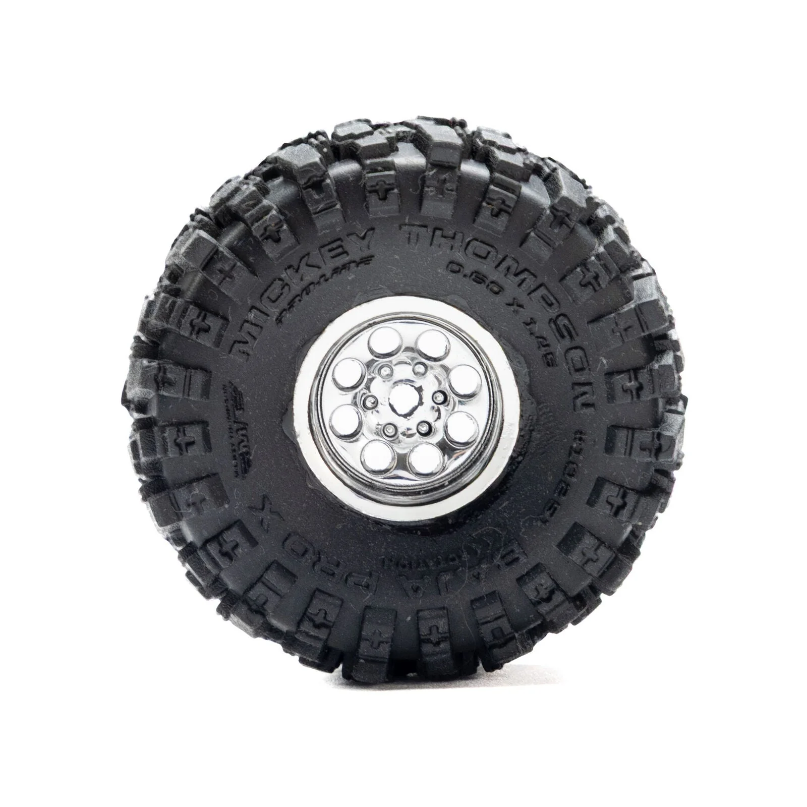 Pro-Line 1/30 Baja Pro X Front/Rear Mounted Chrome Beast Tires (4) For Axial SCX30 - Image 4