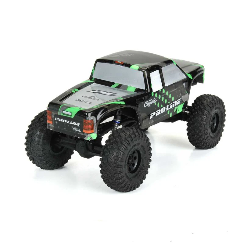Pro-Line Limited Edition 1/30 Pre-Cut/Pre-Painted Coyote High Performance (TBD) Green Tear Body For Axial SCX30 - Image 6