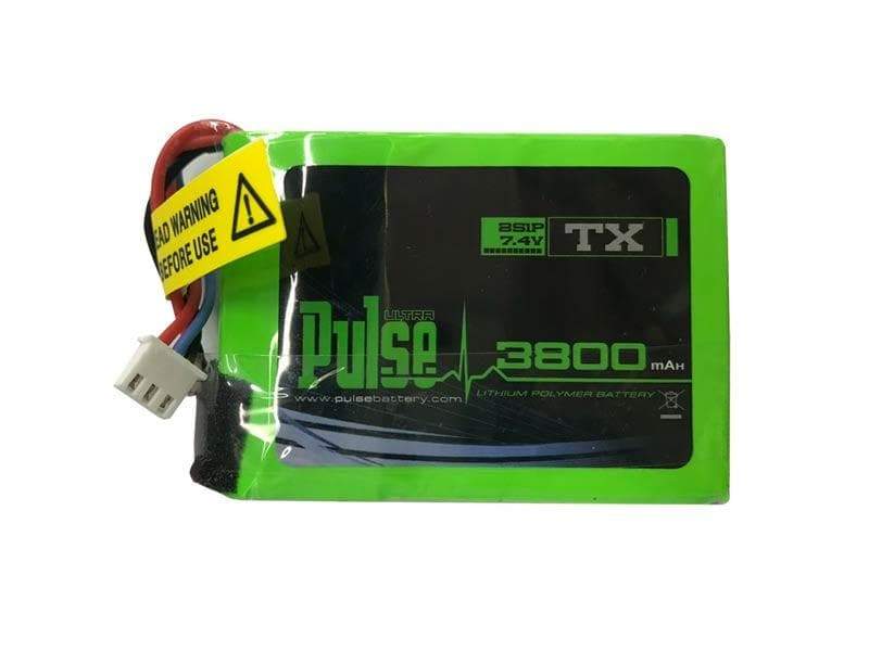 Pulse 3800mAh Transmitter 7.4V 2S Lipo Battery for FrSky QX7 & Spektrum DX7S/DX8/DX9 - Image 2