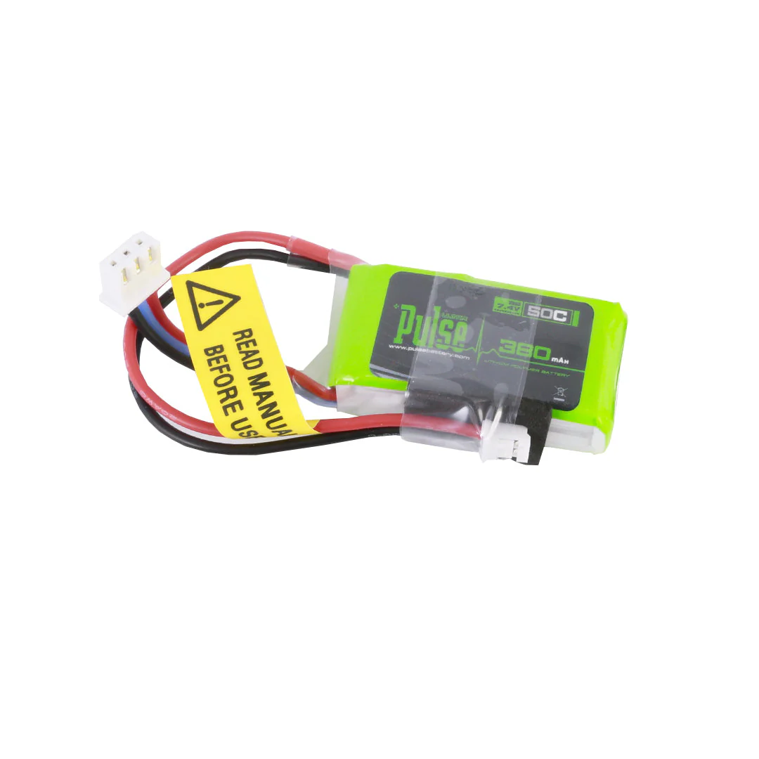 Pulse 380mAh 50C 2S - PH2.0 Connector