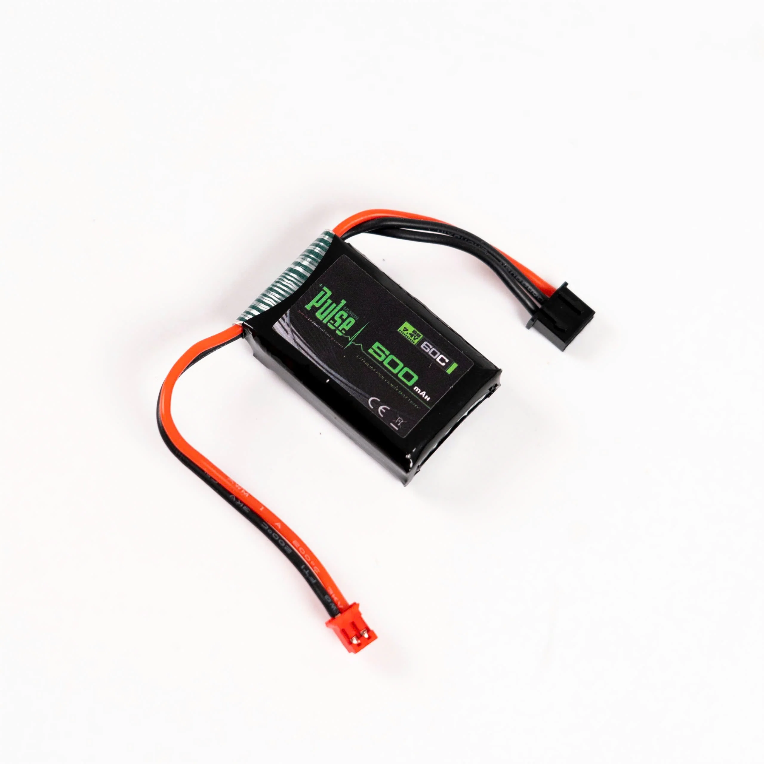 PULSE 500mah 2S 7.4V 60C LiPo Battery - PH2.0 Connector - Image 3