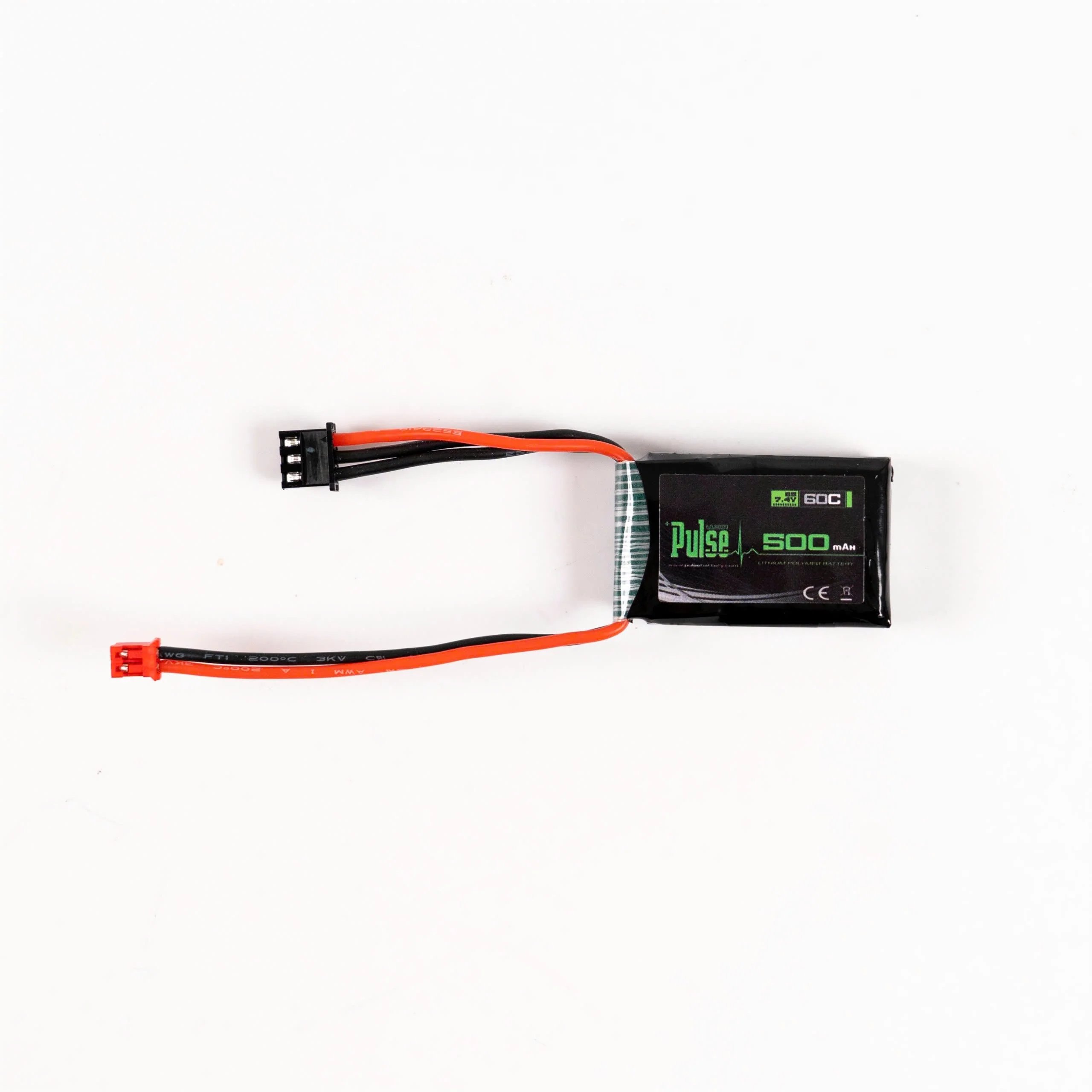 PULSE 500mah 2S 7.4V 60C LiPo Battery - PH2.0 Connector - Image 4