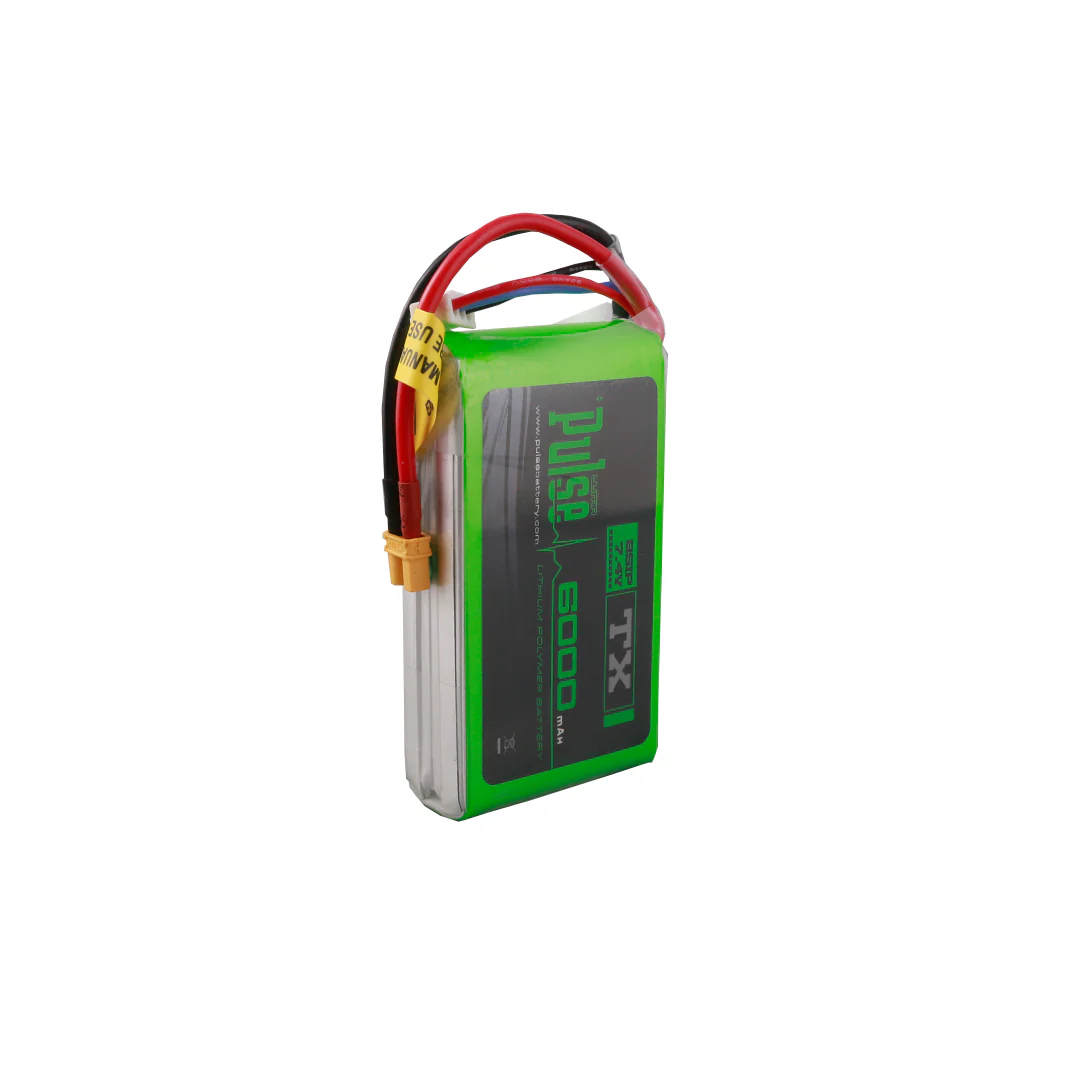 Pulse 6000mAh Transmitter 2S 7.4V LiPo Battery For Radio Master Boxer and MT12 - Image 3