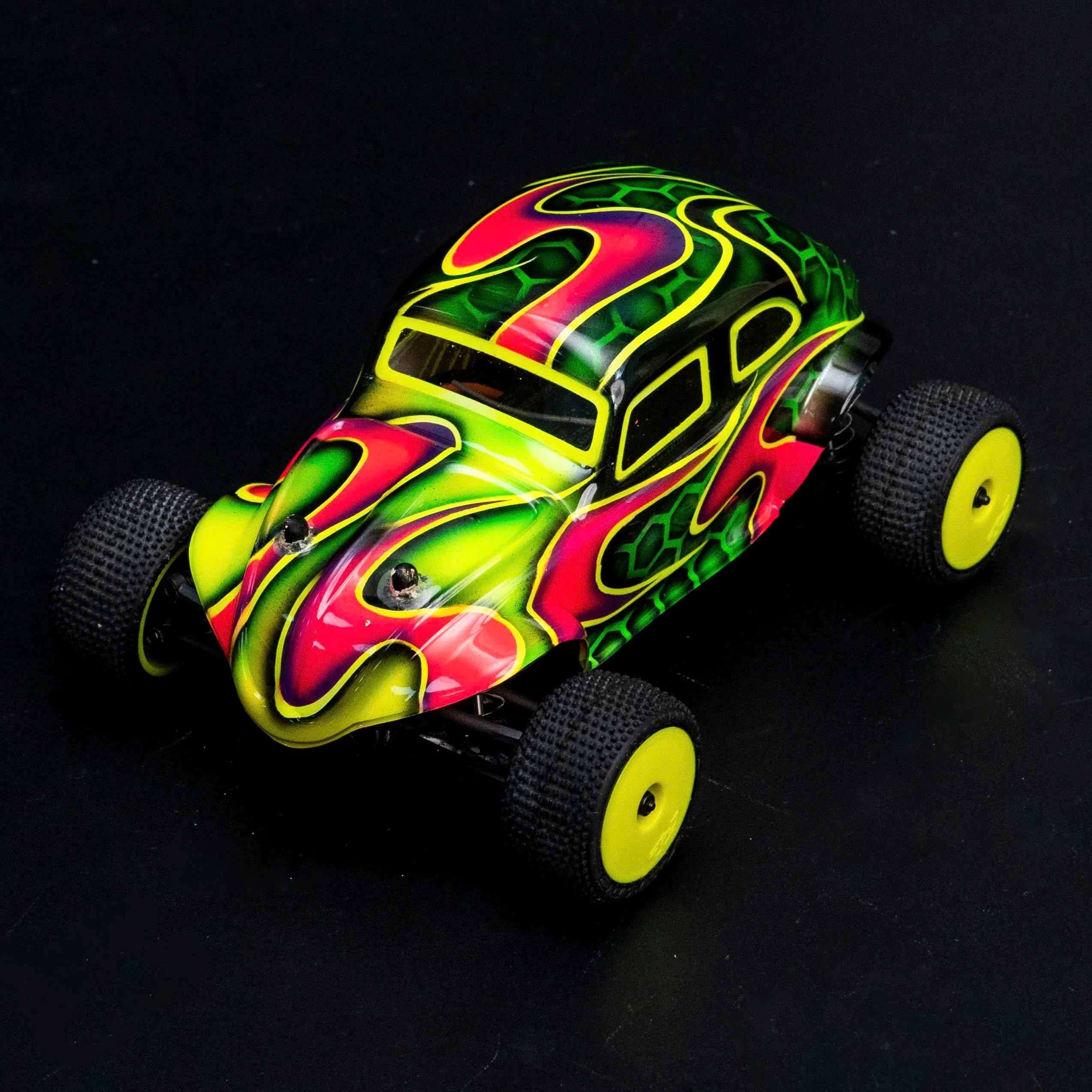RADIANZ Micro-T Rabitto Airbrush Lexan Body – Kraken