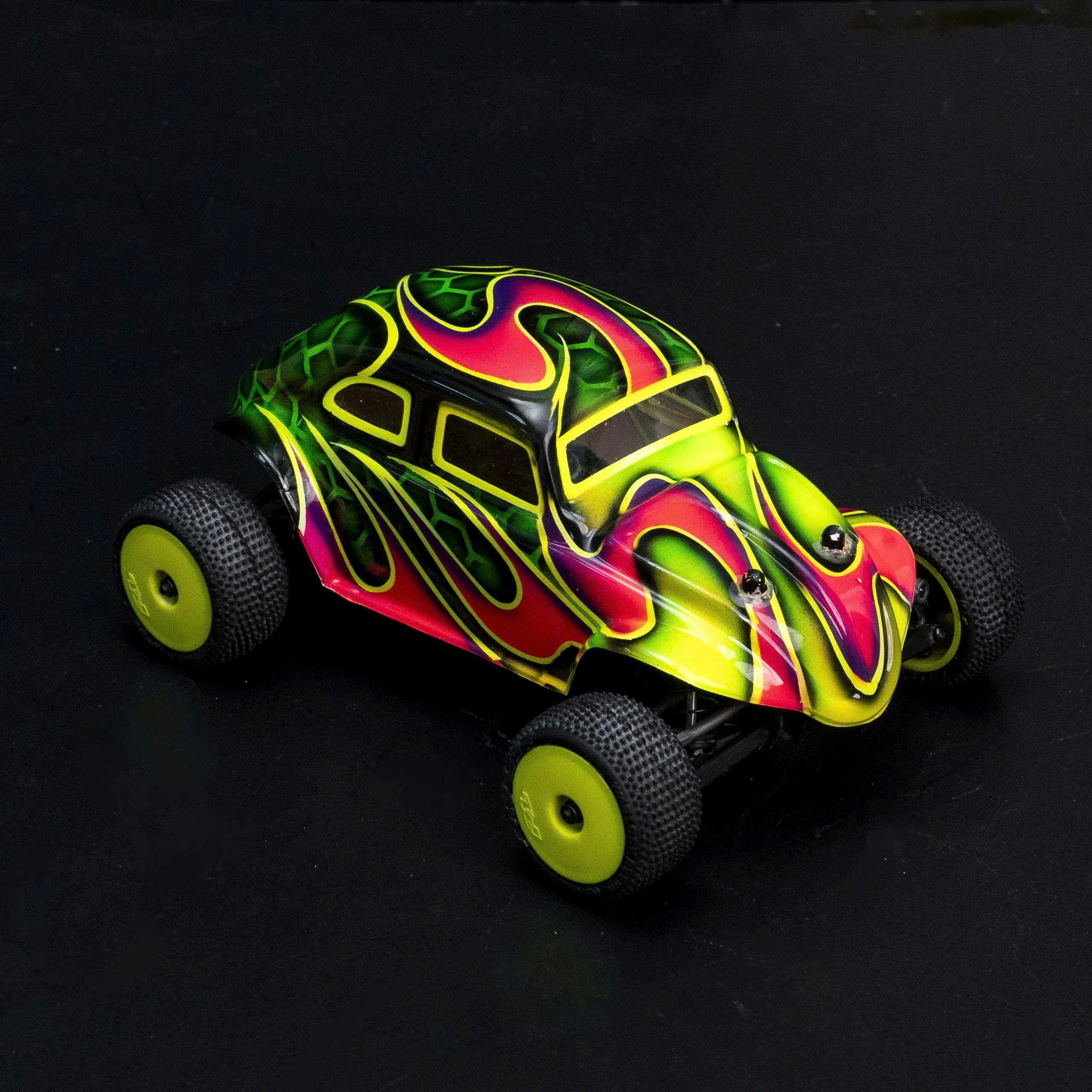 RADIANZ Micro-T Rabitto Airbrush Lexan Body – Kraken - Image 2