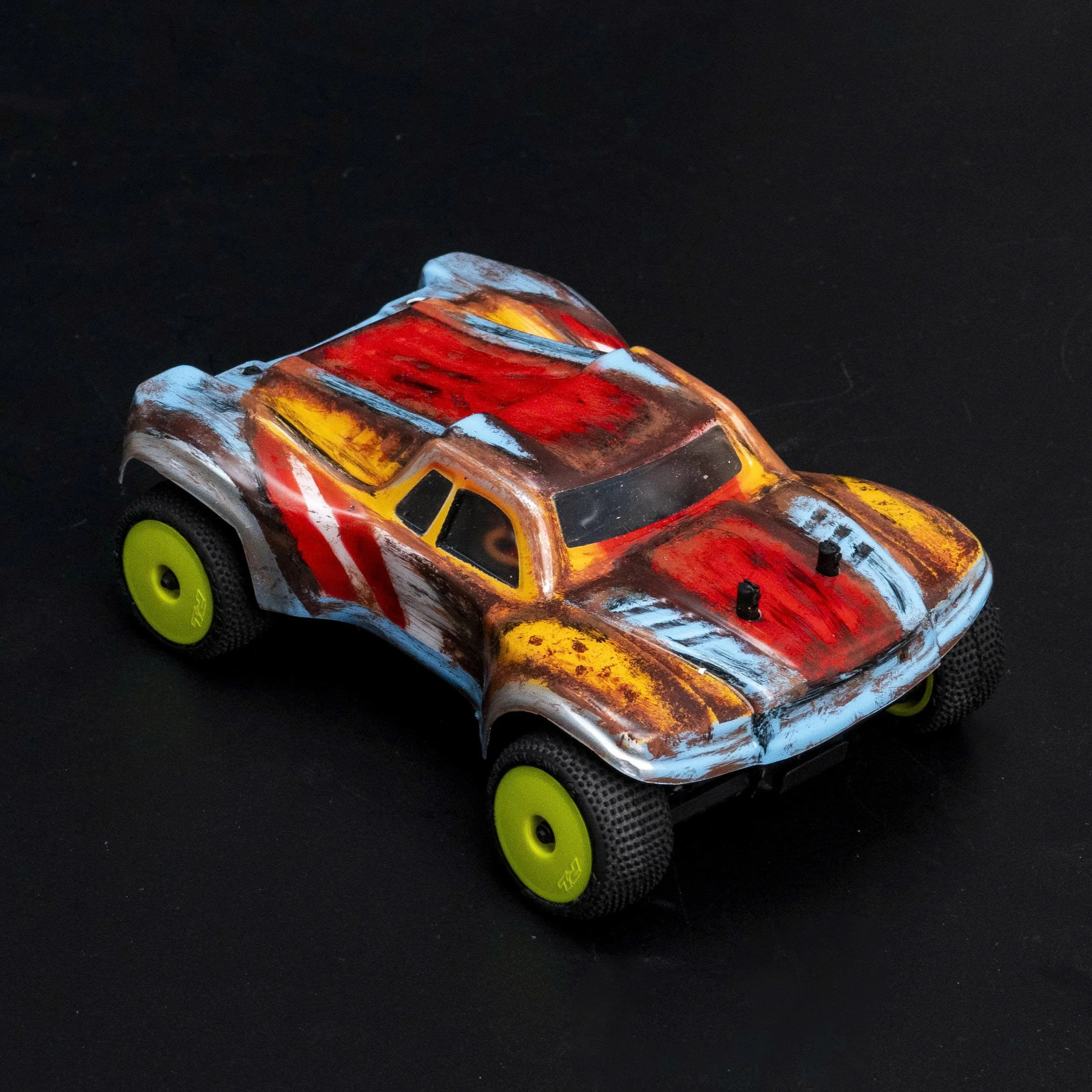 RADIANZ Micro-T SCT Airbrush Lexan Body – Rusty - Image 2