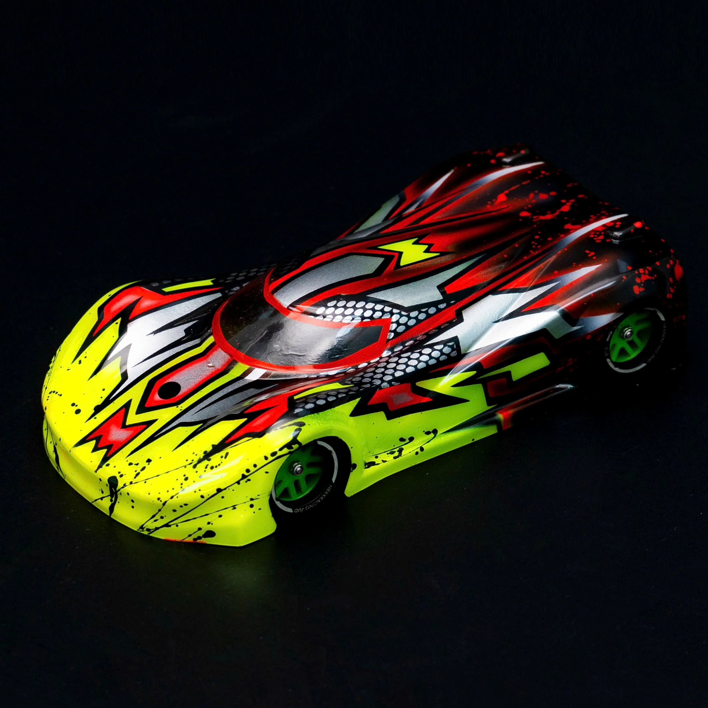 RADIANZ MiNI-Z Slayer Airbrush Lexan Body – Solar Flare - Image 2