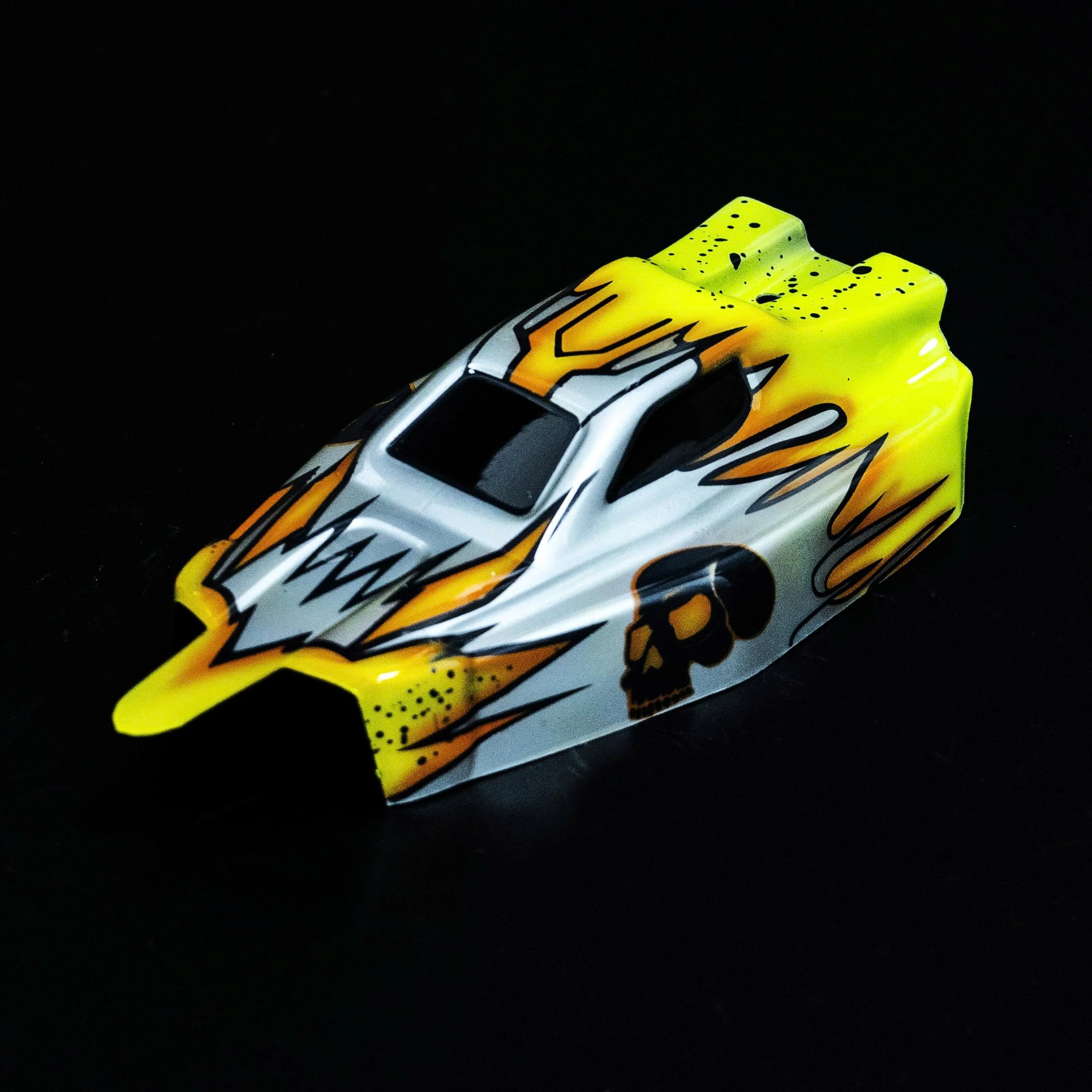 RADIANZ Retro Airbrush Lexan Body – Retro Flames