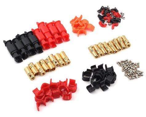 RCPROPLUS 7mm Solderless Connector (8M&8F - Black&Red) REB7808STS7P8 - Image 2